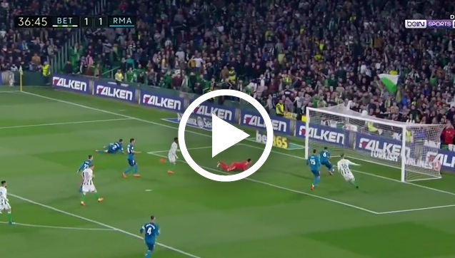 Nacho ładuje samobója! Betis 2-1 Real Madryt! [VIDEO]